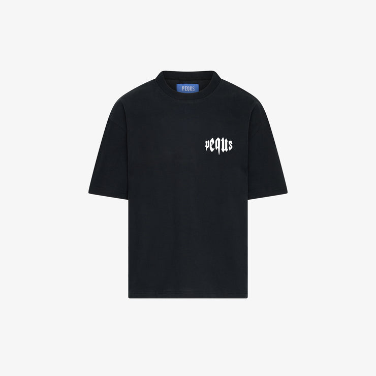 Pequs Mythic Chest Logo T-Shirt Bis zu 60% Rabatt