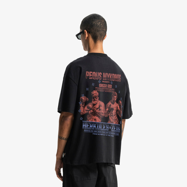 Pequs Fight Night T-Shirt Sonderangebot der Fabrik