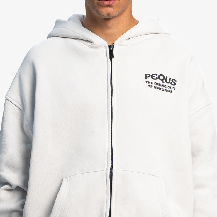 Pequs Rising Sun Zip Hoodie Clearance-Verkauf