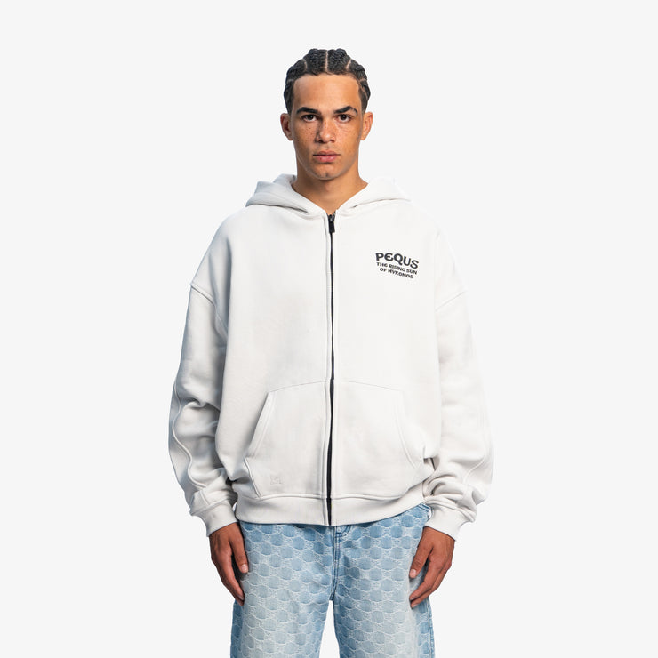 Pequs Rising Sun Zip Hoodie Clearance-Verkauf