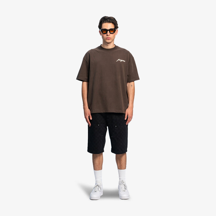 Pequs A Paradise Beach Club Back Logo T-Shirt Outlet