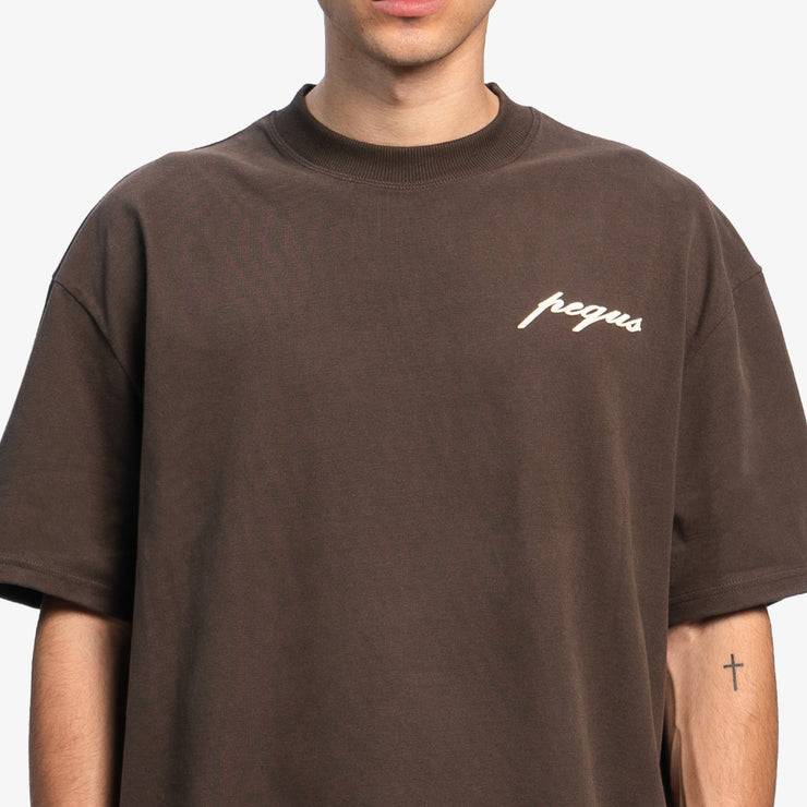 Pequs A Paradise Beach Club Back Logo T-Shirt Outlet