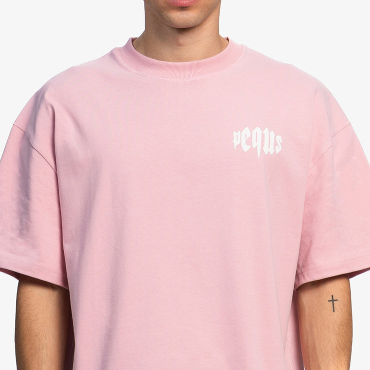 Pequs Mythic Chest Logo T-Shirt im Angebot