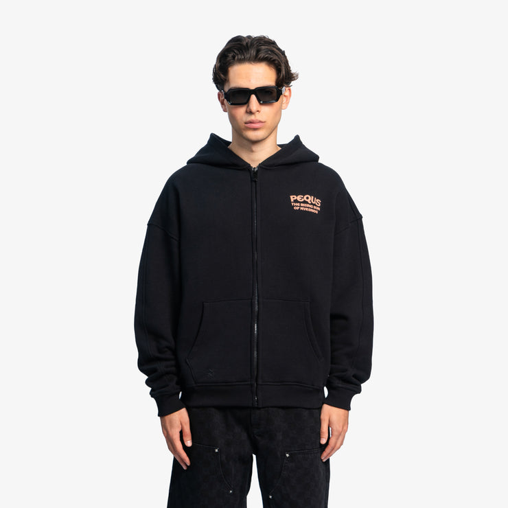 Pequs Rising Sun Zip Hoodie Blitzverkäufe