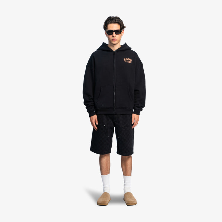 Pequs Rising Sun Zip Hoodie Blitzverkäufe