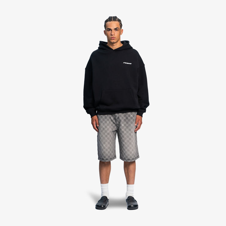 Pequs Plágia Chest Logo Hoodie Kostenloser Versand