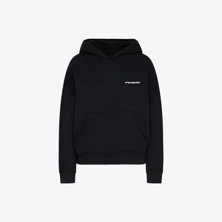 Pequs Plágia Chest Logo Hoodie Kostenloser Versand