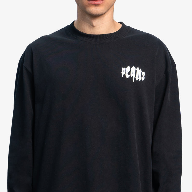 Pequs Mythic Chest Logo Longsleeve Günstig kaufen