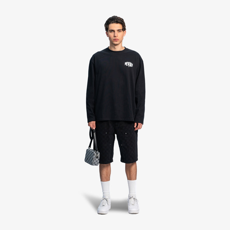 Pequs Mythic Chest Logo Longsleeve Günstig kaufen