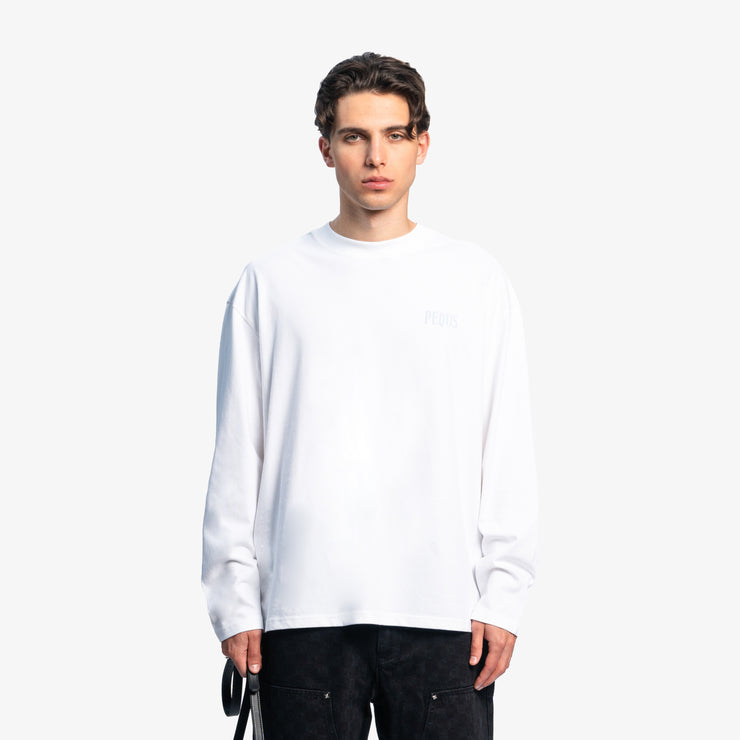Pequs Back Logo Longsleeve Großer Ausverkauf