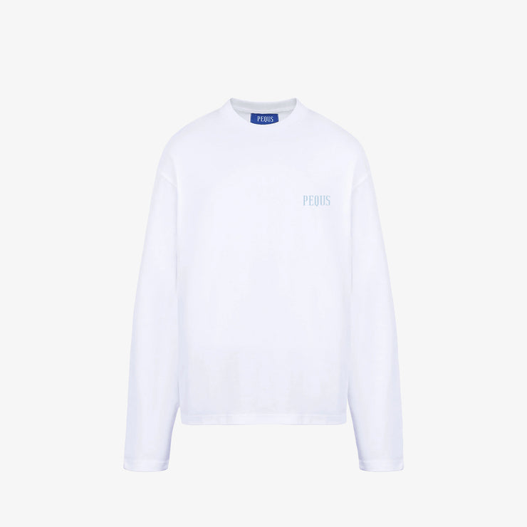 Pequs Back Logo Longsleeve Großer Ausverkauf