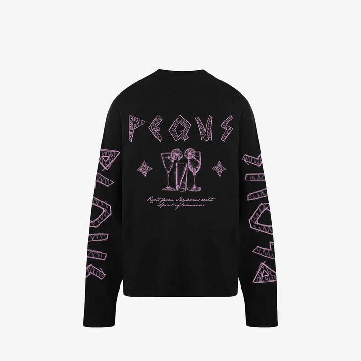 Pequs Skribbled Longsleeve Online Shopping
