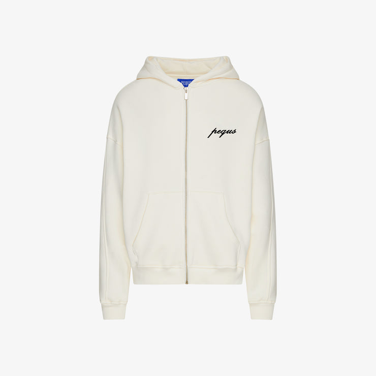 Pequs A Paradise Beach Club Graphic Zip Hoodie Heißer Verkauf