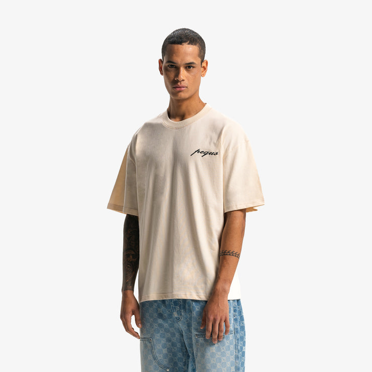 Pequs PEQUS Chest Logo T-Shirt Räumungsverkauf