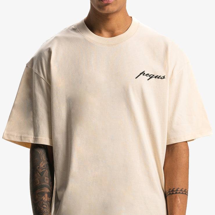 Pequs PEQUS Chest Logo T-Shirt Räumungsverkauf