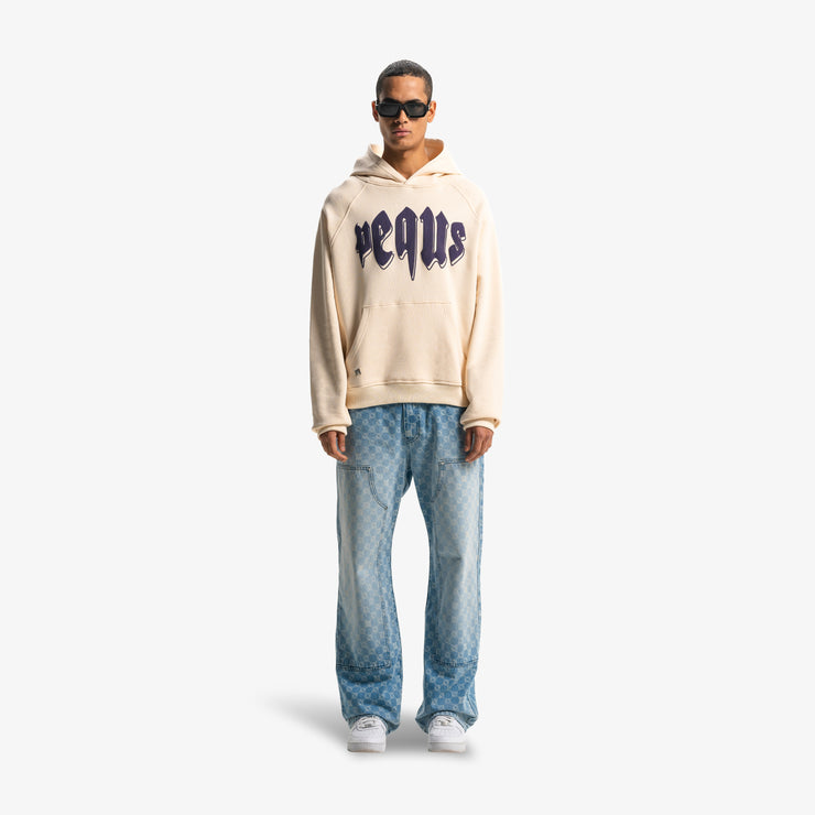 Pequs Outlined Mythic Logo Hoodie Begrenzte Freigabe