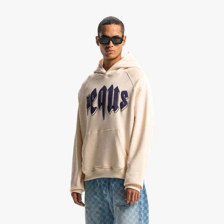 Pequs Outlined Mythic Logo Hoodie Begrenzte Freigabe
