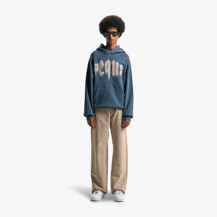 Pequs Outlined Mythic Logo Hoodie Letzte 3 Tage