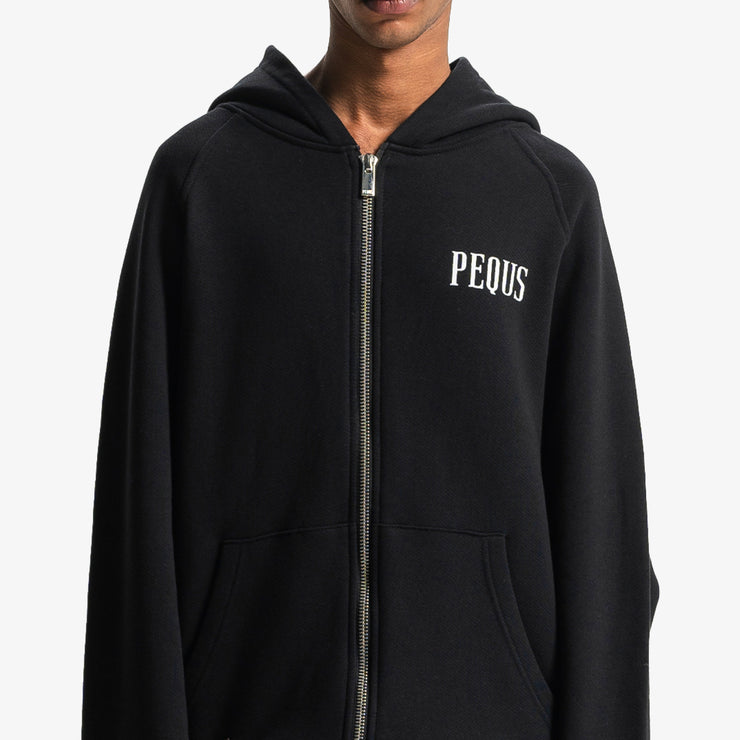 Pequs PEQUS Art Gallery Zip-Hoodie Discount Store für neue Produkte