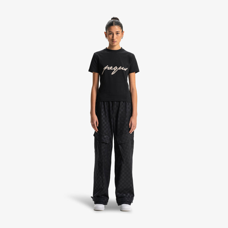 Pequs Fitted Ink Logo T-Shirt Clearance-Verkauf