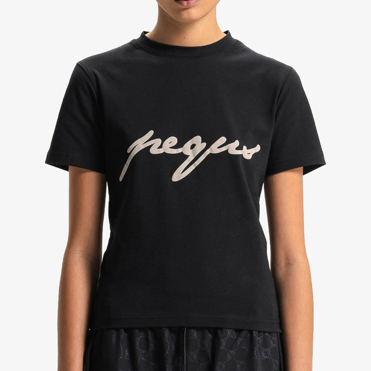 Pequs Fitted Ink Logo T-Shirt Clearance-Verkauf