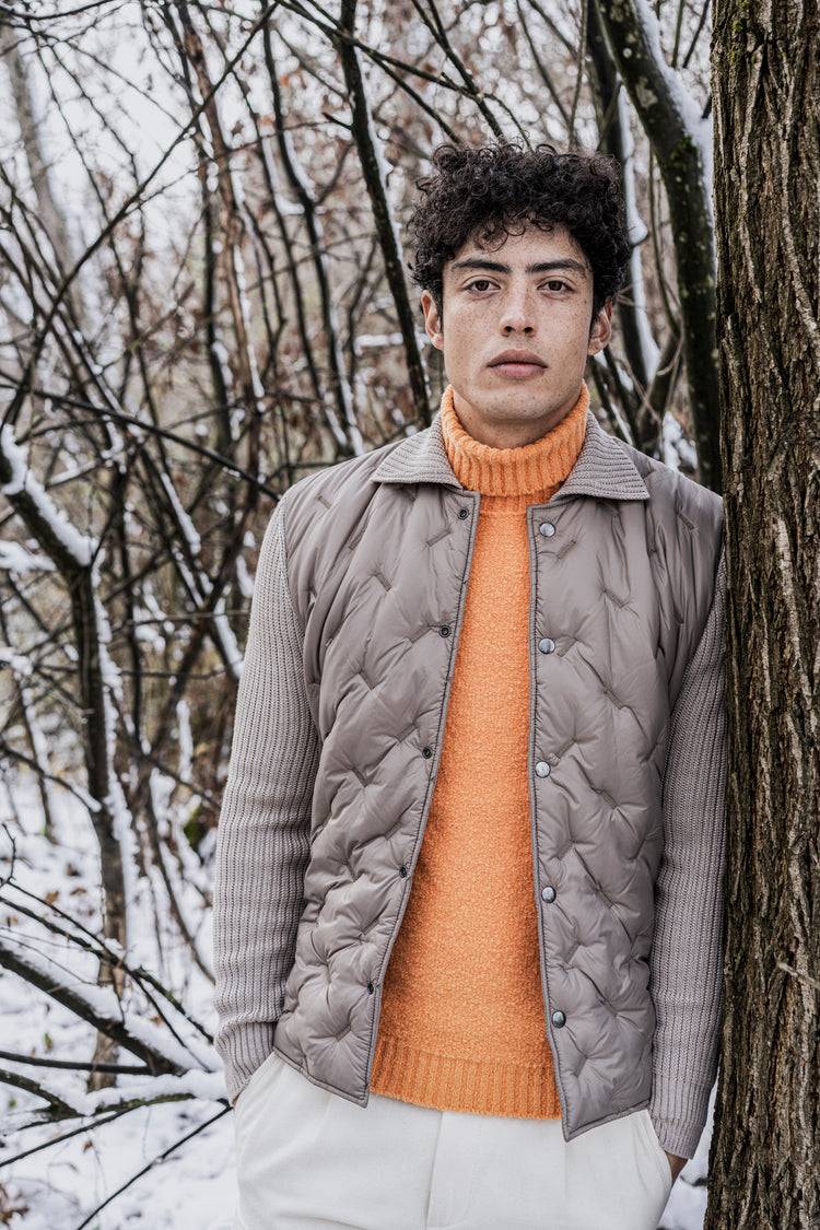 Phil Petter Rollkragen-Pullover aus Bio-Baumwoll-Gemisch im Angebot