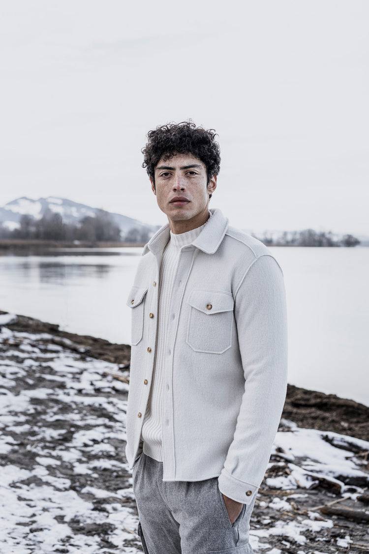 Phil Petter Rundhals-Pullover aus Merinowolle, breiter Ripp-Strick Bis zu 60% Rabatt