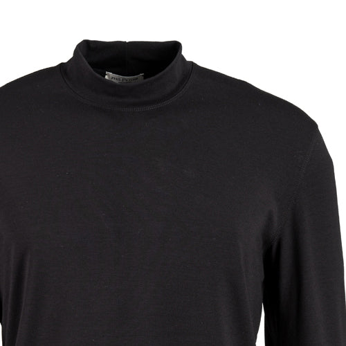 Phil Petter Stehkragen-Pullover aus Premium Jersey, langarm Sonderangebot der Fabrik