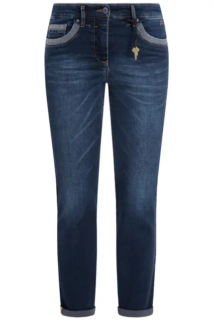 Recover Pants Powerstretchjeans Luna in DARK BLUE Artikelnummer REC-13346-01-U4075-499 Speichern exportieren