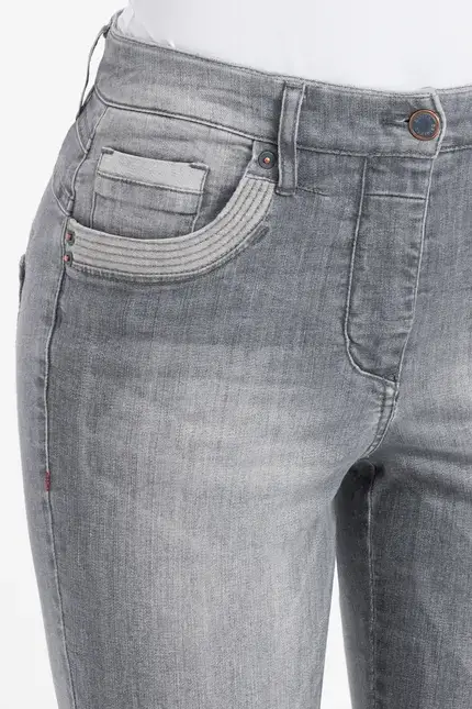 Recover Pants Powerstretchjeans Luna in GREY Artikelnummer REC-13346-01-U4075-975 Im Verkauf