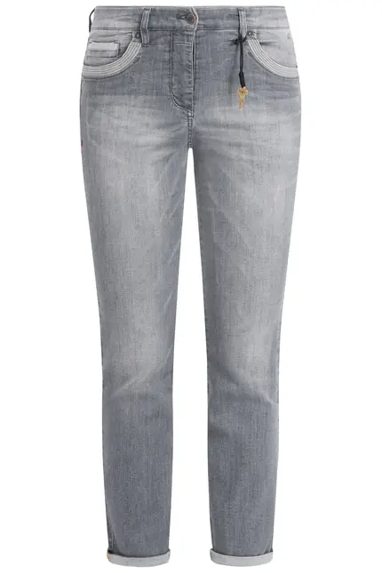 Recover Pants Powerstretchjeans Luna in GREY Artikelnummer REC-13346-01-U4075-975 Im Verkauf
