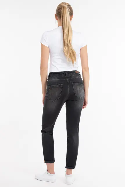 Recover Pants Powerstretchjeans Luna in BLACK Artikelnummer REC-13346-01-U4075-999 zollfrei