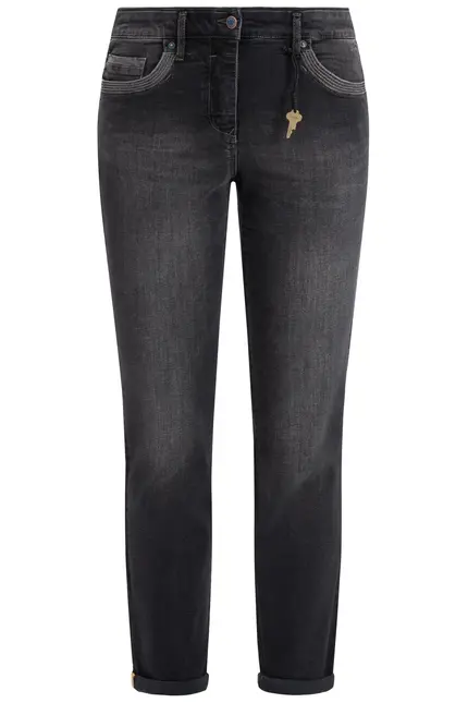 Recover Pants Powerstretchjeans Luna in BLACK Artikelnummer REC-13346-01-U4075-999 zollfrei