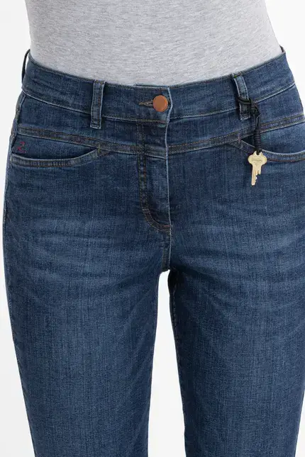 Recover Pants Powerstretch-Jeans Wiebke in DENIM BLUE Artikelnummer REC-13343-01-U4079-145 50% Rabatt für begrenzte Zeit