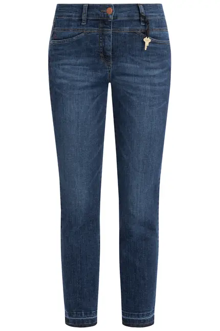 Recover Pants Powerstretch-Jeans Wiebke in DENIM BLUE Artikelnummer REC-13343-01-U4079-145 50% Rabatt für begrenzte Zeit