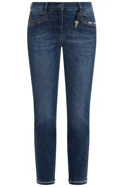 Recover Pants Powerstretch-Jeans Ronja in DENIM BLUE Artikelnummer REC-13330-U4080-145 Auslauf