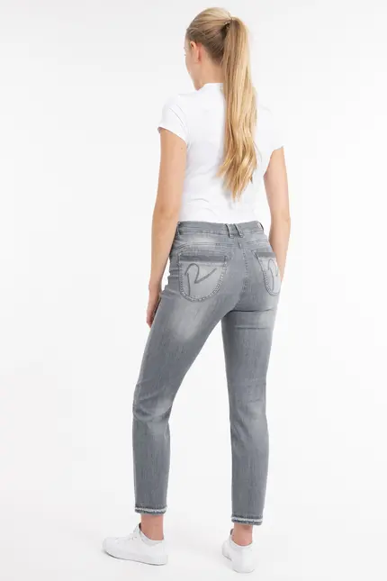 Recover Pants Powerstretch-Jeans Ronja in GREY Artikelnummer REC-13330-U4080-975 Verkauf
