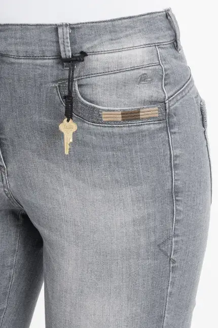Recover Pants Powerstretch-Jeans Ronja in GREY Artikelnummer REC-13330-U4080-975 Verkauf