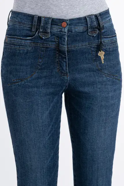 Recover Pants Powerstretch-Jeans Carlotta in DENIM BLUE Artikelnummer REC-12759-U3810-145 Günstiger Verkauf