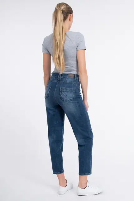 Recover Pants Powerstretchjeans Kiara in LIGHT DENIM BLUE Artikelnummer REC-12737-04-U3903-138 Fabrikverkauf