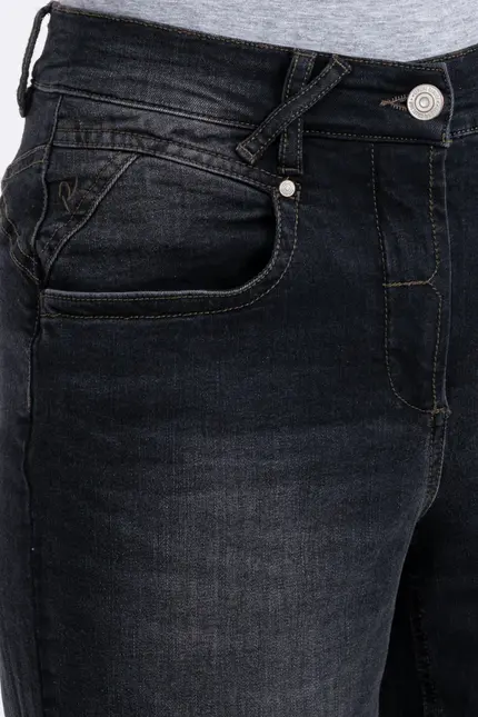 Recover Pants Powerstretchjeans Kiara in BLACK Artikelnummer REC-12737-04-U3903-999 Meist gekauft