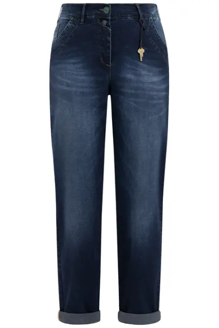 Recover Pants Powerstretch-Jeans DUNJA in DARK BLUE Artikelnummer REC-12728-03-U3880-499 Fabrik Onlineshop