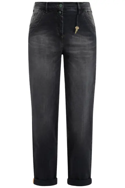 Recover Pants Powerstretch-Jeans DUNJA in BLACK Artikelnummer REC-12728-03-U3880-999 Fabrikpreis