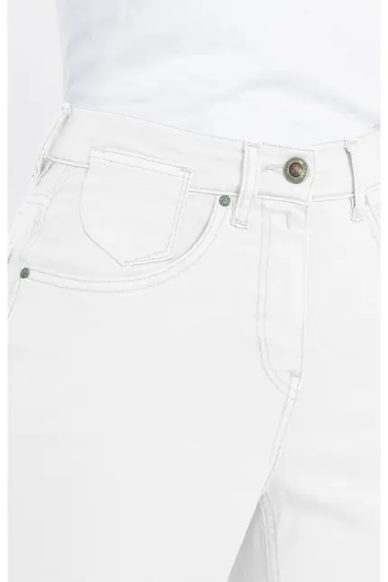 Recover Pants Straight-Jeans Hazel in WEIß Artikelnummer REC-13373-01-4247-110 Preisnachlass