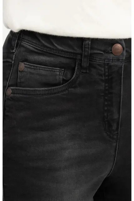 Recover Pants Komfort-Fit-Jeans Jil in BLACK/ BLACK Artikelnummer REC-13417-4325-990 Cyber Monday