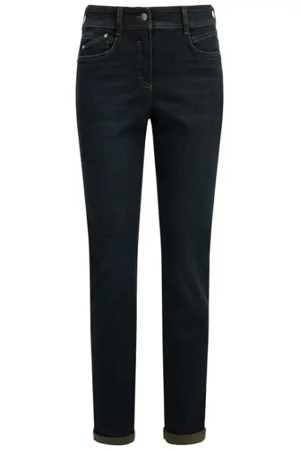 Recover Pants Komfort-Fit-Jeans Jil in BLACK/ BLACK Artikelnummer REC-13417-4325-990 Cyber Monday