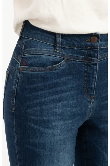 Recover Pants Slim-Fit-Jeans Alba in DENIM BLUE Artikelnummer REC-13343-01-4325-145 Valentinstagsangebot