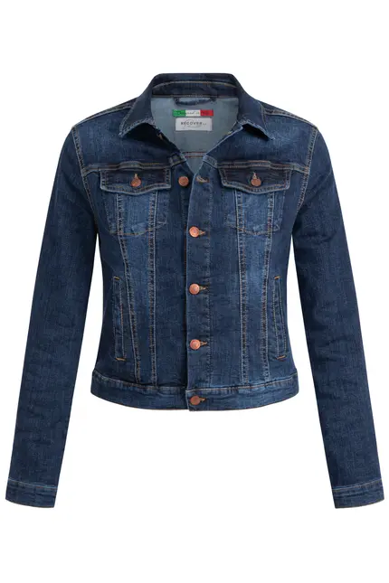 Recover Pants Jeansjacke Chic in DENIM BLUE Artikelnummer REC-30100-01-U3883-145 Heißer Verkauf