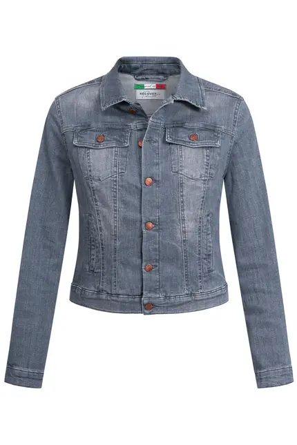 Recover Pants Jeansjacke Chic in GREY Artikelnummer REC-30100-01-U3883-975 Top Angebot