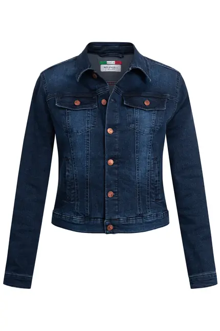 Recover Pants Jeansjacke Chic in DARK BLUE Artikelnummer REC-30100-01-U3883-499 Neueste Mode